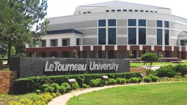 LeTourneau University campus entrance in Longview, Texas